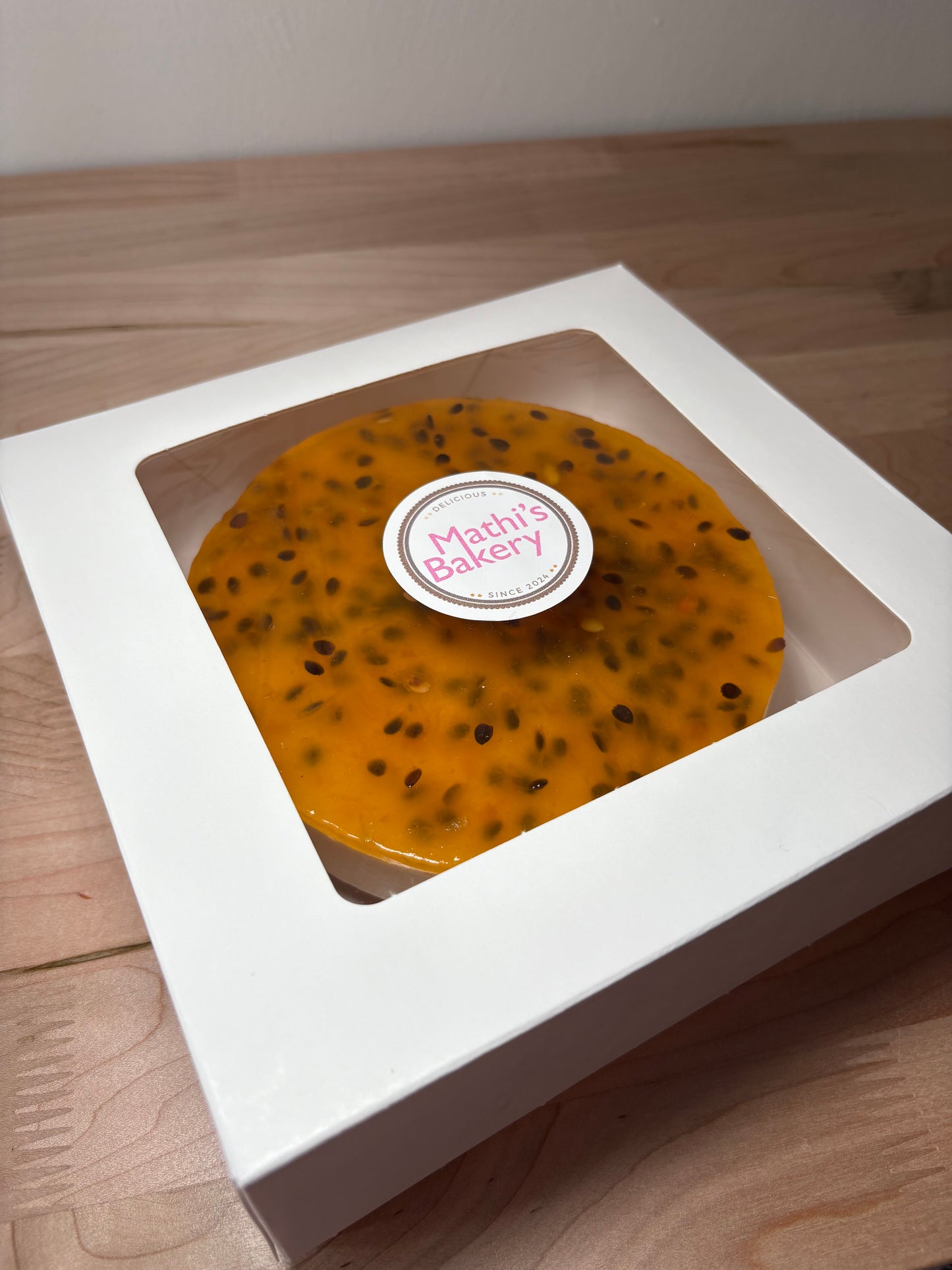 8’ Cheesecake de Maracuya